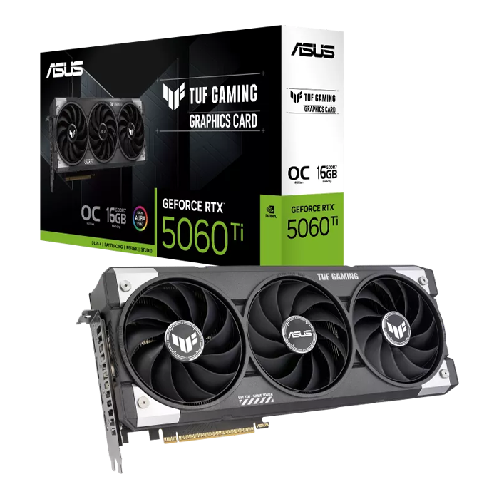 ASUS Dual GeForce RTX 5060 Ti 16GB GDDR7 White OC Edition
